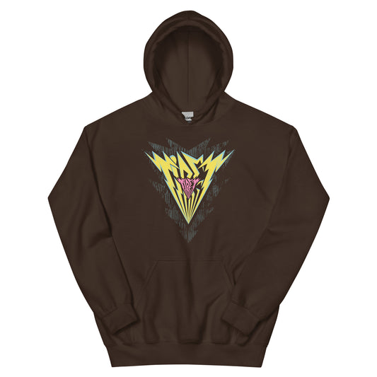 Unisex Tibetan Apparel Lightning Emblem Hoodie with Striking Tibet Logo